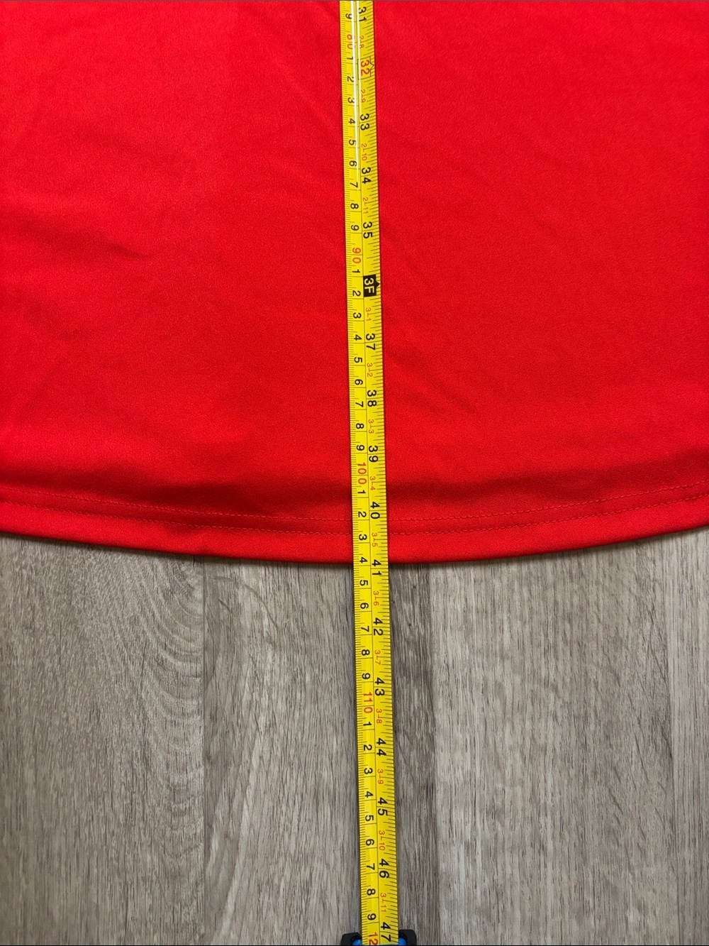 Sleeveless Red Fit-and-Flare Dress - XL - Picture 3 of 6